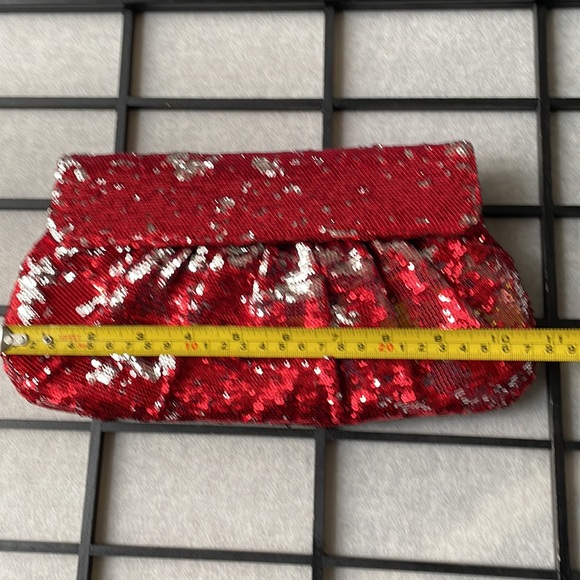 Expressions NYC. Sequined Clutch Bag - Picture 10 of 11
